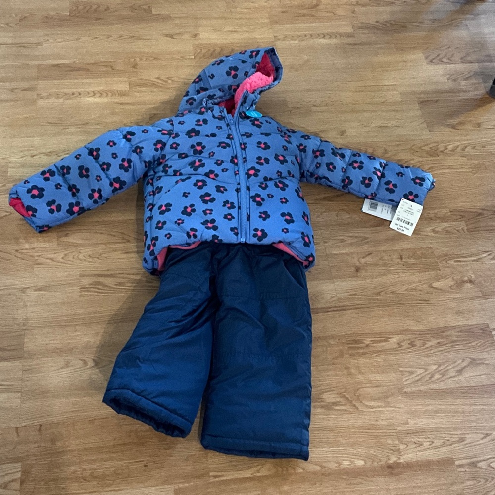 Girls winter snow set